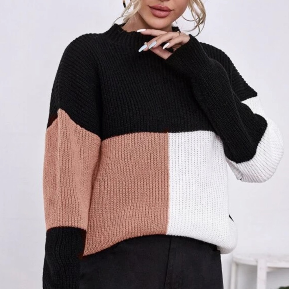Beautiful woman sweater